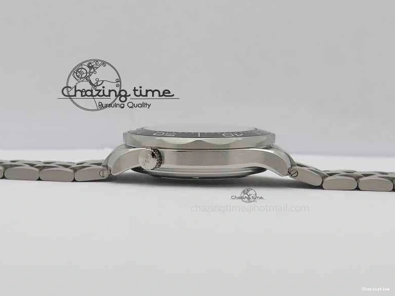 0114 Seamaster 300M SS MK 1:1 Best Edition Black Dial Ceramic Bezel On SS Bracelet A TopPick 8177